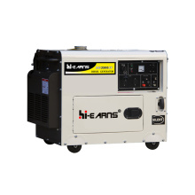 Hiearns 3KW 5KW 60Hz 110V 220V Type silencieux monophasé Générateur diesel portable